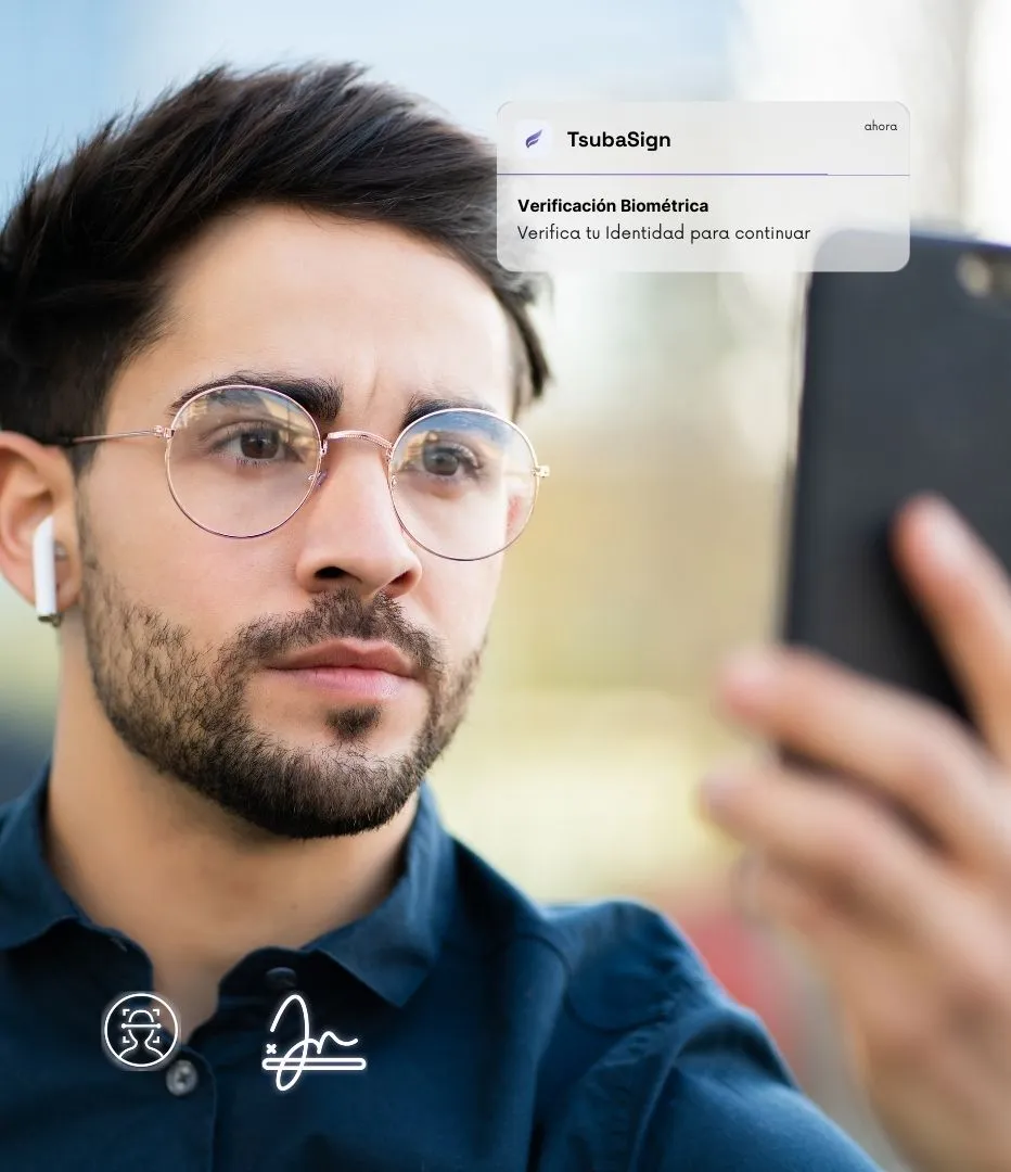 KYC verification with official document and facial liveness proof